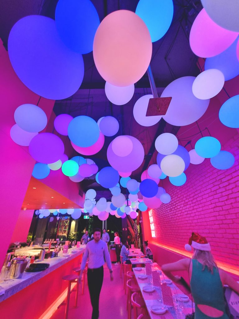 Pink Themed Restaurant