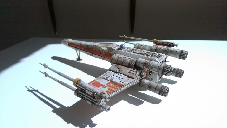 X-Wing Model Back Left