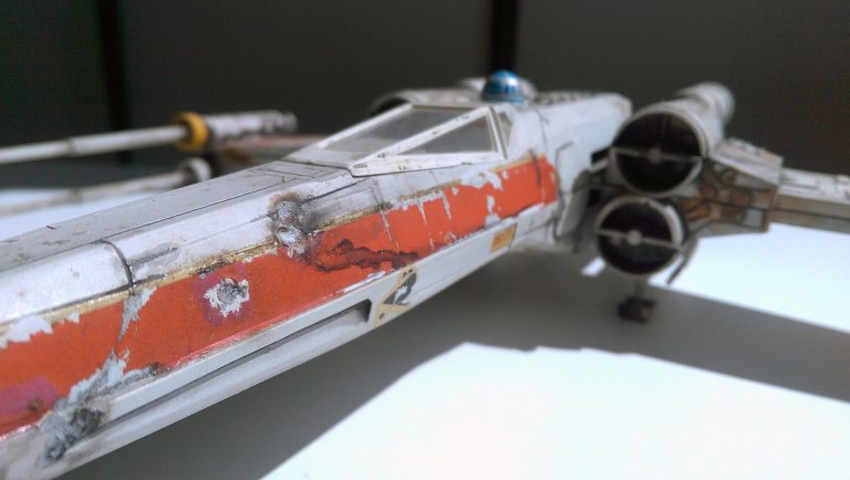 X-Wing Model Front Left Close