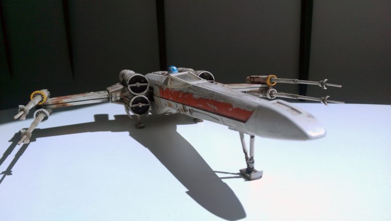 X-Wing Model Front Right Close