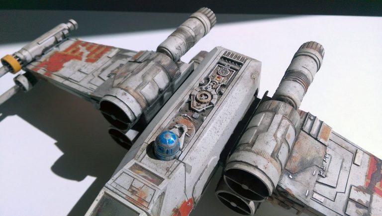 X-Wing Model Front Top
